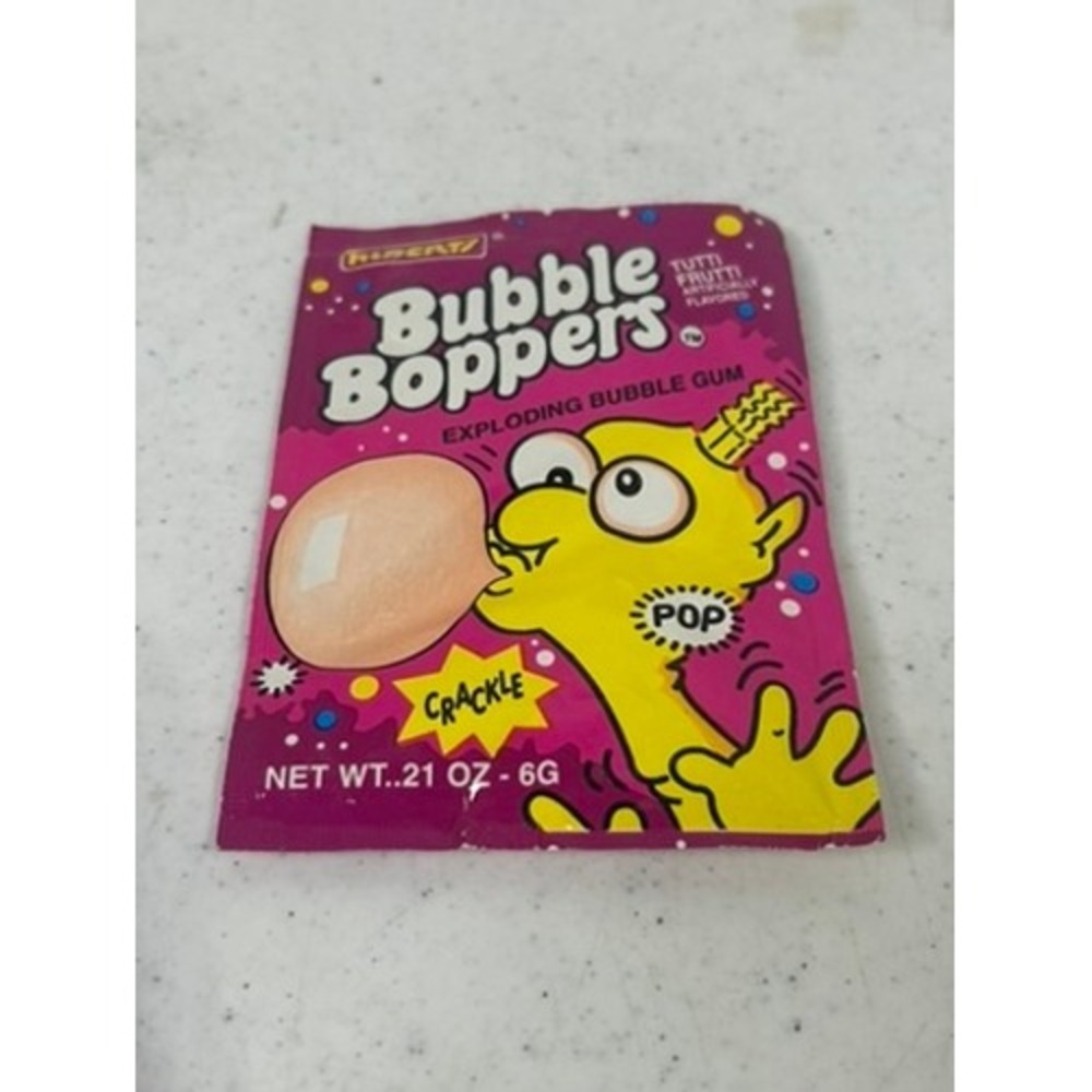 Vintage Bubble Boppers Exploding Bubble Gum Tutti Frutti Alberts Collectible 6g